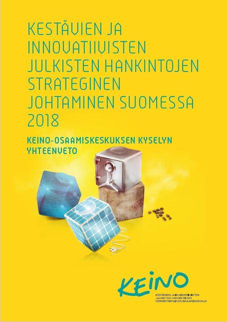 Julkisten hankintojen strategisen johtamisen tila Suomessa vuonna 2018 yhteendedon kansikuva