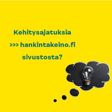 Kuvituskuva, kehitysajatuksia hankintakeino.fi sivustosta?
